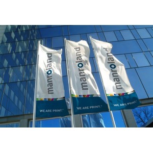 Flaga reklamowa 500x150cm z dowolnym nadrukiem