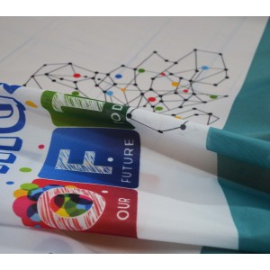 Flaga reklamowa 500x150cm z dowolnym nadrukiem