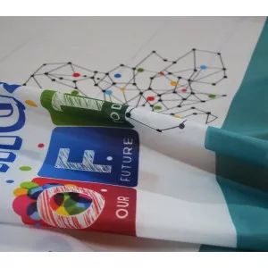 Flaga reklamowa 350x100cm z dowolnym nadrukiem