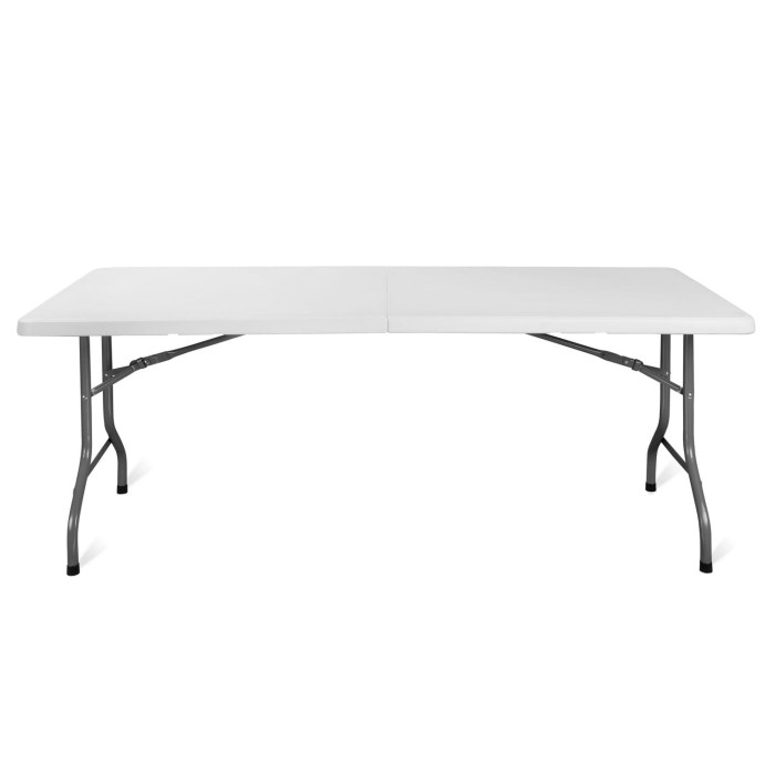 Stół lekki składany Wystawowy ogrodowy eventy 180