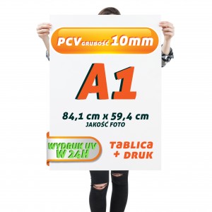 Druk UV PCV 10mm A1 Tablica Szyld Plansza z wydrukiem