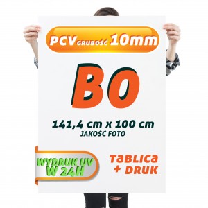 Druk UV PCV 10mm B0 Tablica Szyld Plansza z wydrukiem