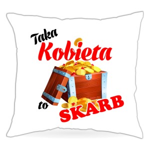 Poduszka na Dzień Kobiet dwustronna