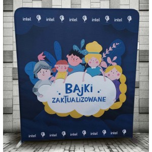 Ścianka reklamowa Prosta 200x230cm