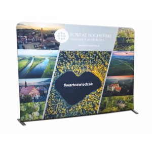 Ścianka reklamowa Prosta 300x230cm
