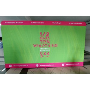 Ścianka reklamowa Prosta 400x230cm