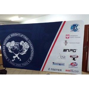 Ścianka reklamowa Prosta 400x230cm