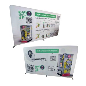 Ścianka reklamowa Prosta 500x230cm