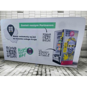 Ścianka reklamowa Prosta 600x230cm