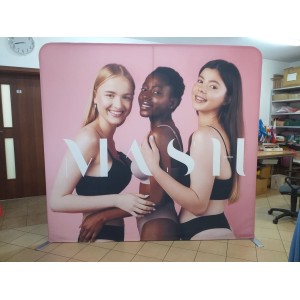 Ścianka reklamowa Prosta 300x260cm