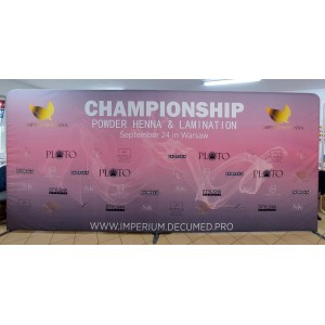 Ścianka reklamowa Prosta 800x260cm