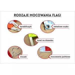 Flaga reklamowa 100x60cm