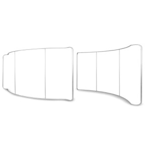 Ścianka tekstylna łukowa 600x260cm