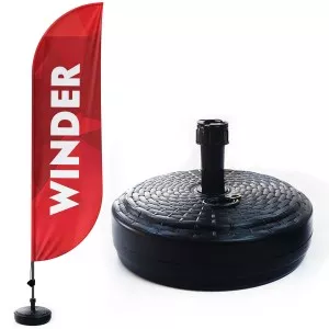 Podstawa na wodę piasek do Flag Winder