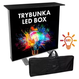 Trybunka podświetlana LED BOX