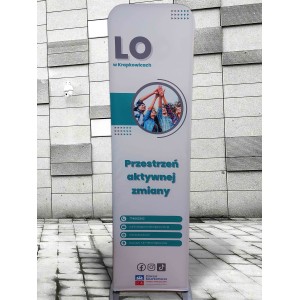 Ścianka reklamowa tekstylna PROSTA