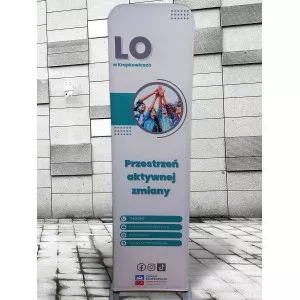 Ścianka reklamowa tekstylna PROSTA