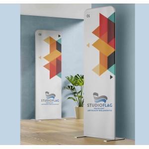 Ścianka reklamowa tekstylna PROSTA