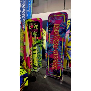 Ścianka reklamowa tekstylna PROSTA