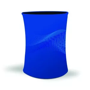 Trybunka tekstylna owalna 60x40x100cm