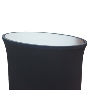 Trybunka tekstylna owalna 60x40x100cm