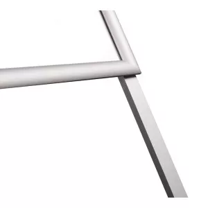 Potykasz reklamowy srebrny metalowy stojak na plakaty