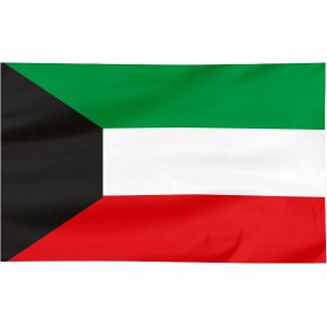 Flaga Kuwejtu 100x60cm