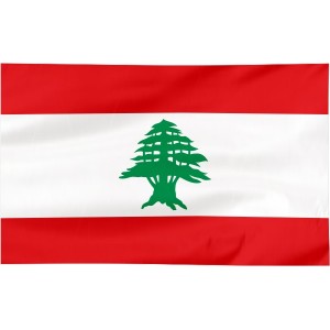 Flaga Libanu 300x150cm