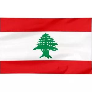 Flaga Libanu 300x150cm
