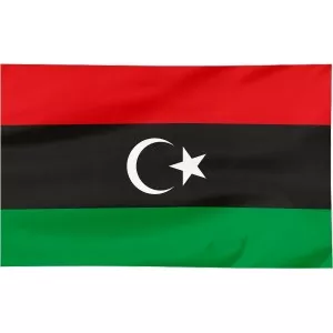 Flaga Libii 150x90cm