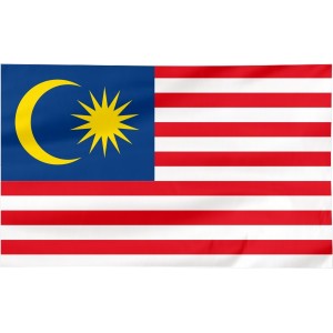 Flaga Malezji 100x60cm