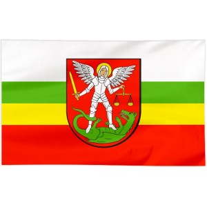 Flaga Białej Podlaskiej 300x150cm