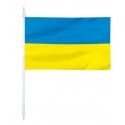 Chorągiewka Ukrainy 17x10cm