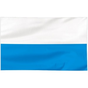 Flaga Krakowa 120x75cm -barwy