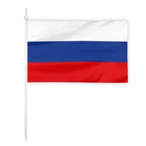 Chorągiewka Polski z godłem