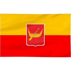 Flaga Łodzi 120x75cm