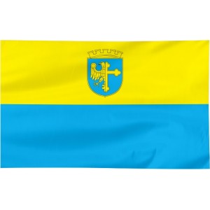 Flaga Opola z herbem 120x75cm