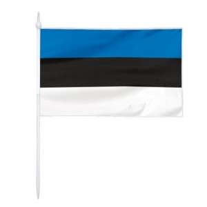 Chorągiewka Polski z godłem