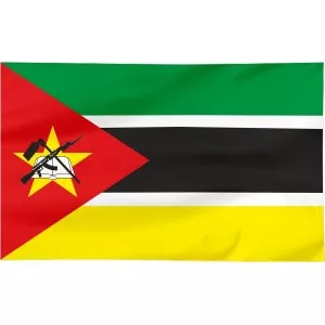Flaga Mozambiku 100x60cm