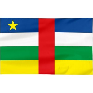 Flaga Republiki Środkowoafrykańskiej 100x60cm