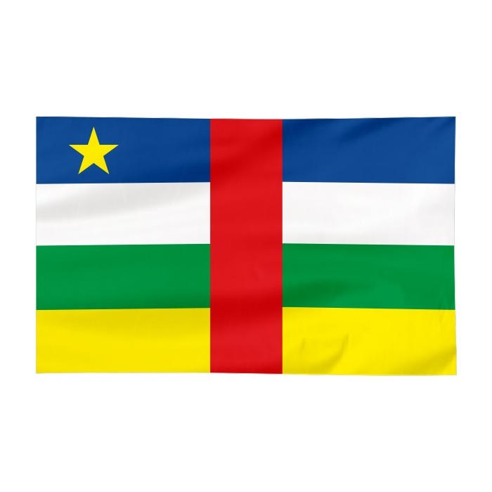 Flaga Republiki Środkowoafrykańskiej 120x75cm