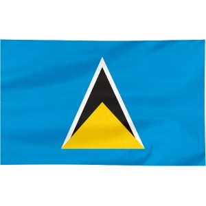 Flaga Saint Lucii 300x150cm
