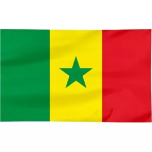 Flaga Senegalu 100x60cm