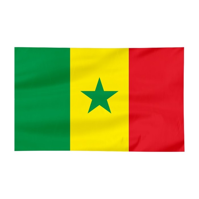 Flaga Senegalu 100x60cm