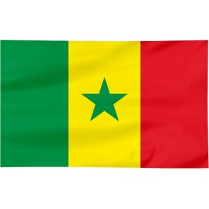 Flaga Senegalu 300x150cm