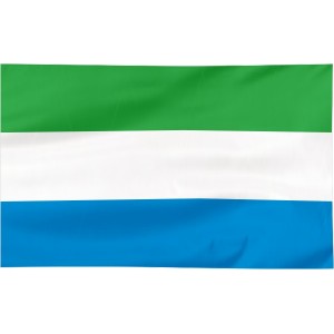 Flaga Sierra Leone 300x150cm