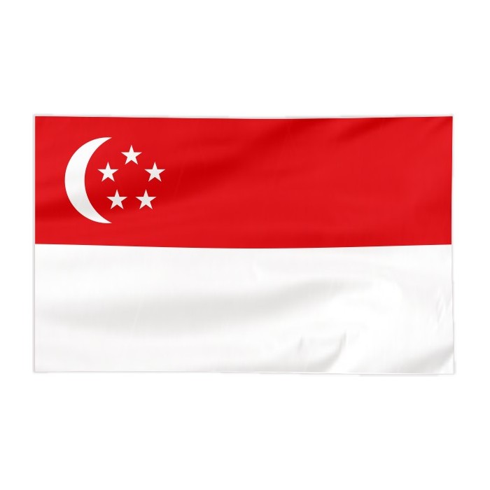 Flaga Singapuru 300x150cm