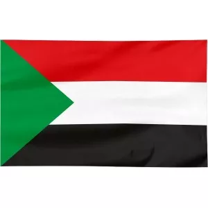 Flaga Sudanu 100x60cm