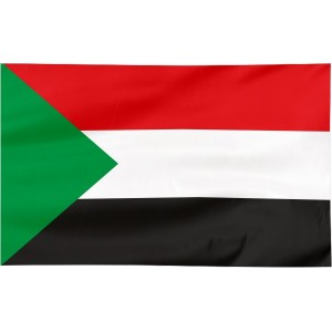 Flaga Sudanu 150x90cm