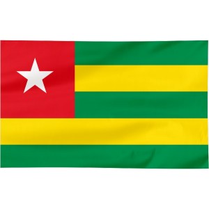 Flaga Togo 300x150cm